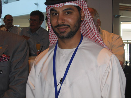 Egzotyczny gość Ham-Radio ze Zjednoczonych Emiratów Arabskich (członek IARU R1), Mohamed A61M.